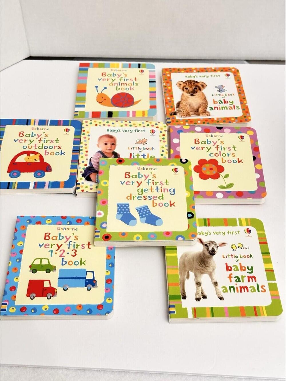 Usborne Baby's Very First Collection Baby Animals,Getting Dressed, 123 (Box Set) - Picture 2 of 6